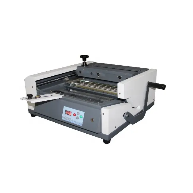 PB-380 A4 Desktop Kantoor Lijm Bindmachine Perfect Binder Semi-Automatische Bindmachine Prijs