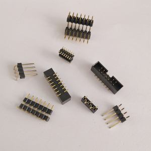 カスタムピン女性ヘッダーピッチ2.54mm 1.27mm 1mmピンヘッダー