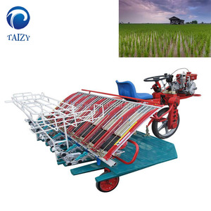 Tarım makinesi pirinç ekici <span class=keywords><strong>8</strong></span> satırlar paddy transplanter alt fiyat ile
