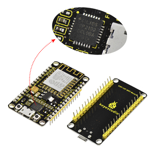Keyestudio siyah ve çevre dostu ESP8266 WI-FI modülü arduino için geliştirme kurulu