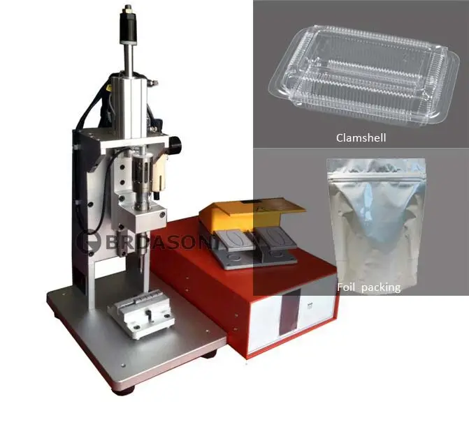 Macchina di Saldatura Ad Ultrasuoni Per conchiglie sacchetto della Stagnola Imballaggio della bolla