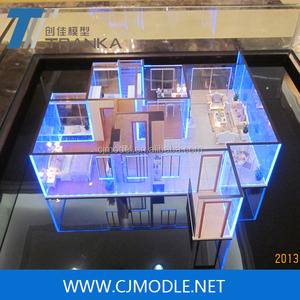 ミニチュア建築モデル、高度な建築モデル製造機、インテリアデザイン - Product Image 4