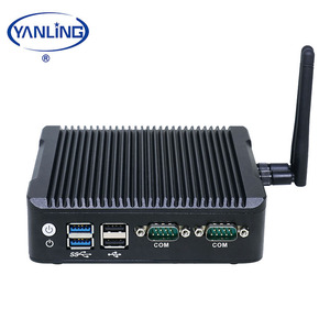 Arten von Mini-Computer IBOX-501 N5 lüfter los 2HD 1 DP Dual-Ethernet-Thin-Client für Linux - Product Image 1