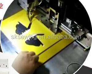 Clothing X Box Stitches Computer Programmable <strong>Pattern</strong> Making Industrial <strong>Pattern</strong> Sewing Machine - Product Image 4