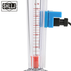 PVC 塑料管流量计水流量报警 LZS 系列带开关的旋转流量计 - Product Image 2