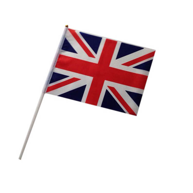 Bandera de la mano del Reino Unido