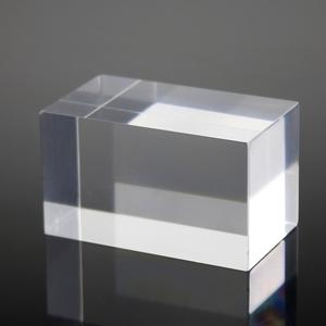 透明矩形亚克力显示器立方体亚克力块显示器 - Product Image 3
