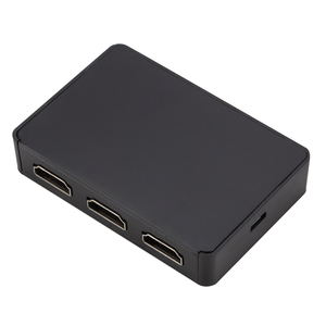 3x 1 HDMIスプリッター3ポートハブボックスオートスイッチ3 In 1 Outスイッチャー1080p <span class=keywords><strong>HD</strong></span> 1.4、<span class=keywords><strong>XBOX360</strong></span> PS3 HDTVプロジェクター用リモコン付き