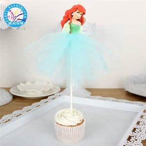 Công Chúa Theme Sản Phẩm Mới Sinh Nhật Trang Trí Tiệc Cung Cấp Bánh Cưới Topper - Product Image 6