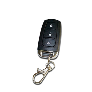 Fixed <strong>Code</strong> 3-Button Key <strong>Remote</strong> Control for Car Alarms Temperature Function 1-Year Warranty Plastic Material