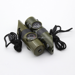 ABS 7-in-1 đa chức năng ngoài trời <span class=keywords><strong>Survival</strong></span> kit khẩn cấp còi dây buộc Led đèn pin Nhiệt kế cho cuộc phiêu lưu khẩn cấp - Product Image 3