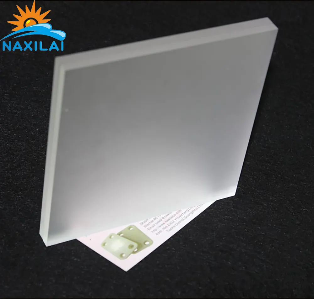 NAXIALI Acrylic Frosted Plastic P lexi glass PMMA Sheet Board for Light Diffusion