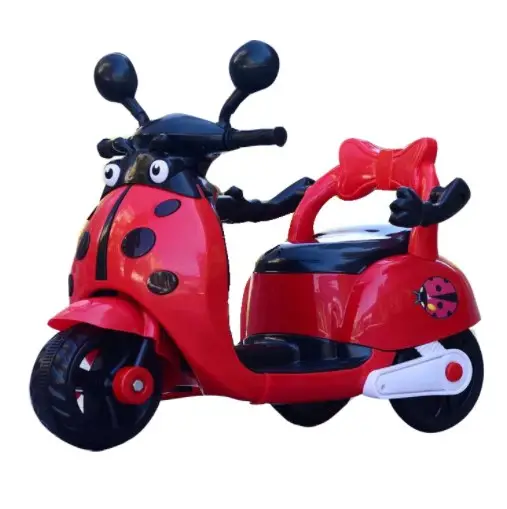 Coccinelle électrique pour enfants, moto, batterie, nouvelle collection coccinelle,