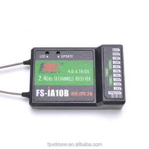 Flysky 10ch Receiver FS IA10B for Transmitter FS-I10 FS-I6S <strong>FPV</strong> <strong>RC</strong> <strong>Heli</strong> Plane Quadcopter Drone - Product Image 2