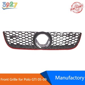 กระจังหน้าแบบรวดเร็วสำหรับรถยนต์สายสีแดง ABS มีเส้นสีแดงสำหรับ VW POLO <span class=keywords><strong>GTI</strong></span> 2005-2009การผลิตสูง