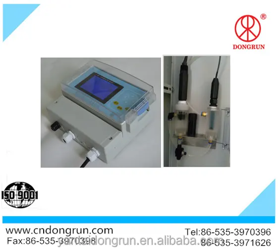 Analizador de cloro residual en línea para agua potable, barato, con Modbus RS485 4-20mA