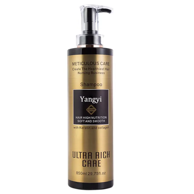 Bio Shampoo Shampooing pour cheveux noirs Super Silk Hair Shampooing hydratant pour lisser les cheveux