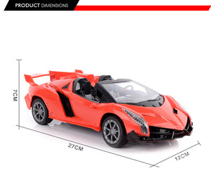 1/16 Scale <strong>4CH</strong> Classic Vehicle Model Toy Open-topped <strong>Rc</strong> Model Drift Remote Control <strong>Cars</strong> Racing with LED <strong>Light</strong> - Product Image 5