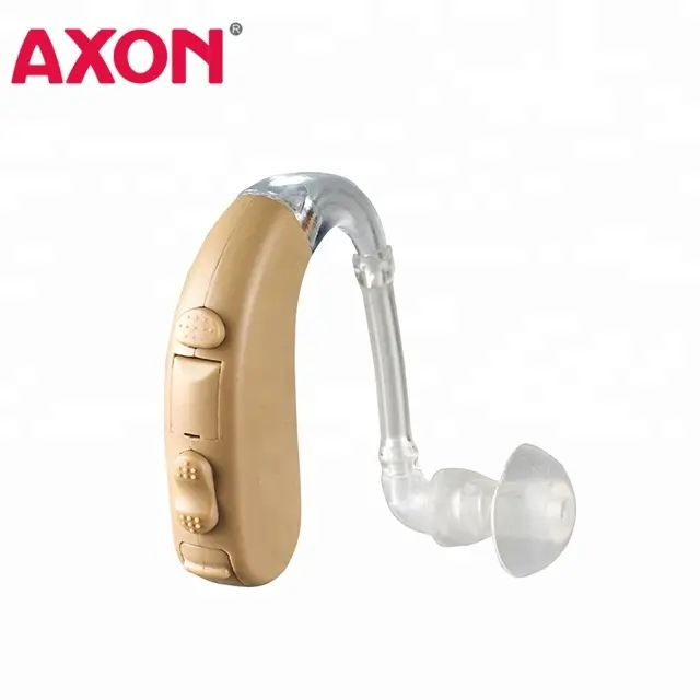Недорогой цифровой слуховой аппарат AXON BTE, усилитель звука для слуховых потерь