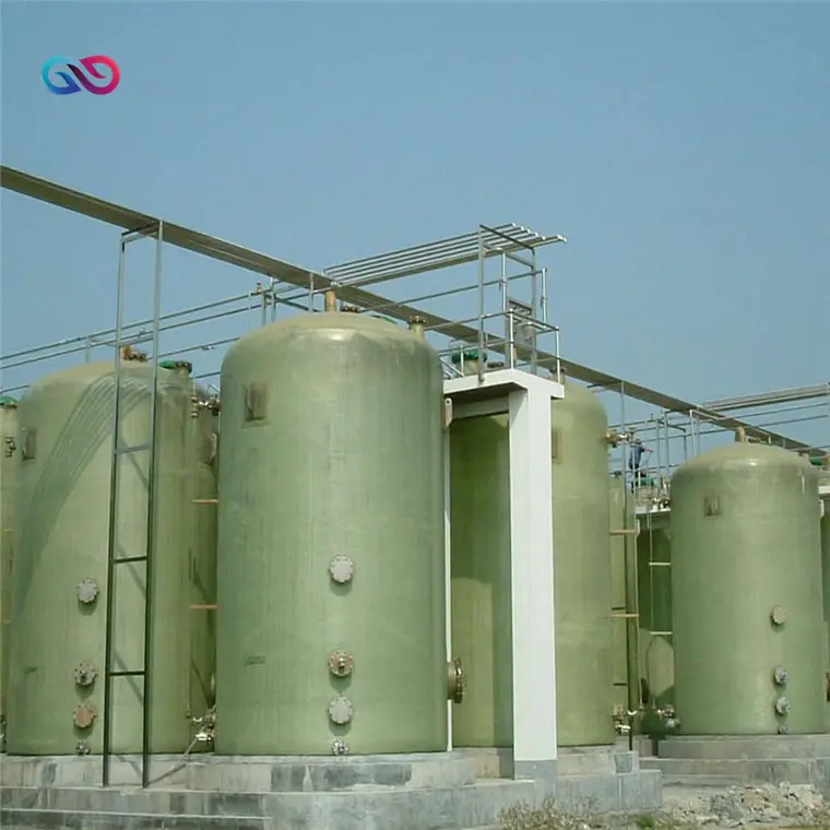 Produção profissional do tanque de vidro vertical, frp/tanque de pressão/2015/reembolsador de água residencial/canatura aolianda