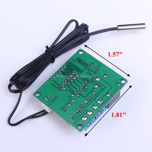 DC 12V Programmable Mini Digital Thermostat <strong>Temperature</strong> <strong>Controller</strong> Switch with Waterproof <strong>NTC</strong> Sensor Probe - Product Image 4