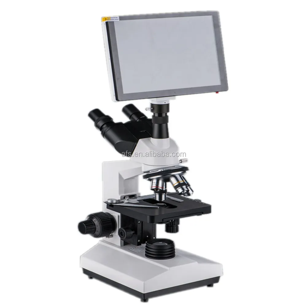 Microscopio digital biológico con cámara, USB, trinocular, Z110-H9