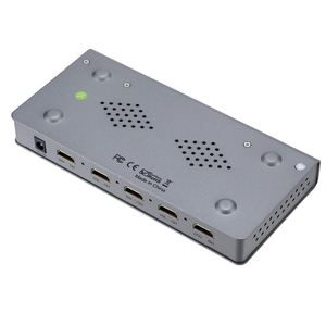 Için ps4/pc/stb/dvd/güvenlik kamera 4x1 port 4 in 1 out uzaktan kontrol 3D 4K HDMI anahtarı matrix Splitter switcher - Product Image 6