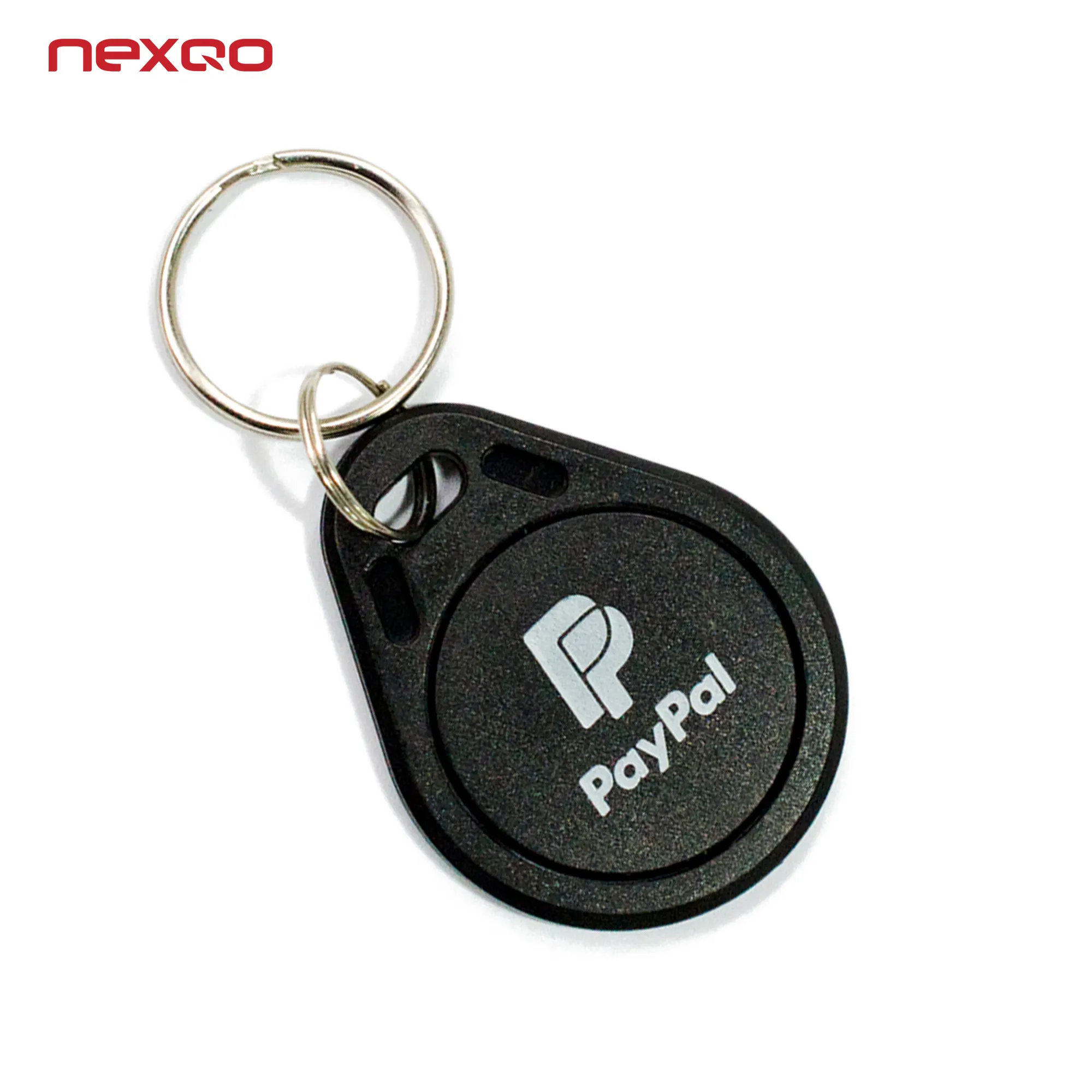 RKF02 Wholesale Waterproof Plastic ABS Customized Printing RFID Keyfob Key Chain Tag Access Control Key Fob