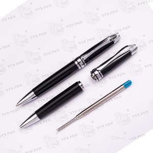 中国文具用品定制促销新设计手写笔金属圆珠笔 - Product Image 4