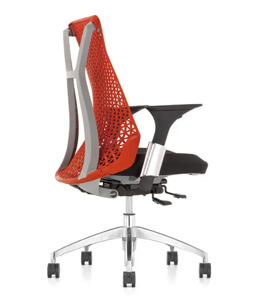 Cadeiras de malha para escritório, cadeiras executivas de luxo com design ergonômico
