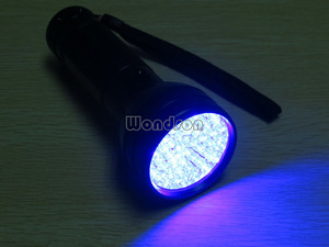 אלומיניום סגסוגת טיפול צהבת כף יד כחול Ray LED אור לפיד פלאש אור