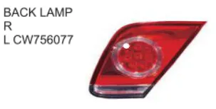 Oem CW756077 untuk MITSUBISHI GLOBAL LANCER 2005 mobil otomatis lampu belakang lampu belakang VICCSAUTO