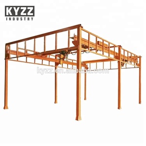 <strong>Free</strong> Standing Modular Self Erecting Workstation Overhead Bridge <strong>Crane</strong> with Steel Column Support Structure Frame 2 3 5 Ton Price - Product Image 4