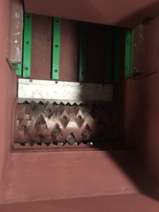 אחת פיר shredder/פלסטיק רטוש מכונה למחזור יצרן