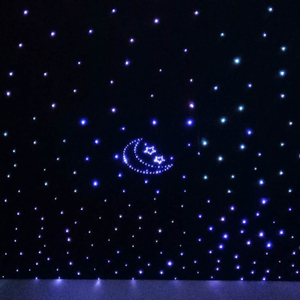 LED Starlight Paneli Ev Ziyafet Tiyatro Salonu Dekoratif Pırıltı Tavan