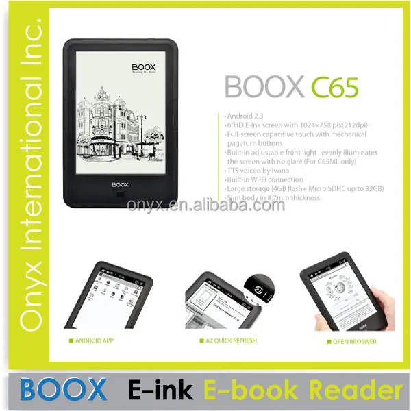 Meist verkaufter Onyx Boox Eink E-Reader Die besten Ebook Reader-Geräte für Studenten