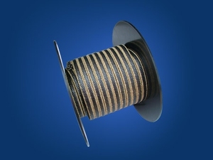 角で補強されたアラミド/ケブラーを使用した<span class=keywords><strong>PTFE</strong></span>グラファイト繊維グランドパッキング