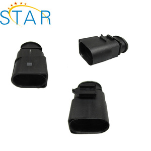 Oem/odm 3 Pin yollu kadın su geçirmez otomotiv konnektör adaptörü araba bobin enjektör konnektörü 1j373723