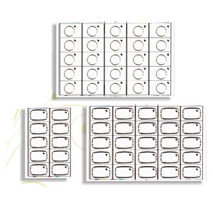 Factory <strong>Price</strong> A4 Size 3*8 Layout 13.56MHz HF Prelam Pvc Rfid <strong>Inlay</strong> for Making Access Control Card - Product Image 2