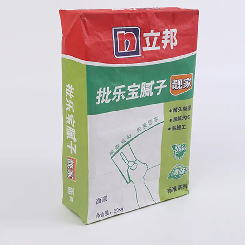 セメント包装袋5kg 10kg 1kg 2kg 20kg 25kg 50kg PP織り袋米袋小麦粉クラフト紙バルブ中国工場