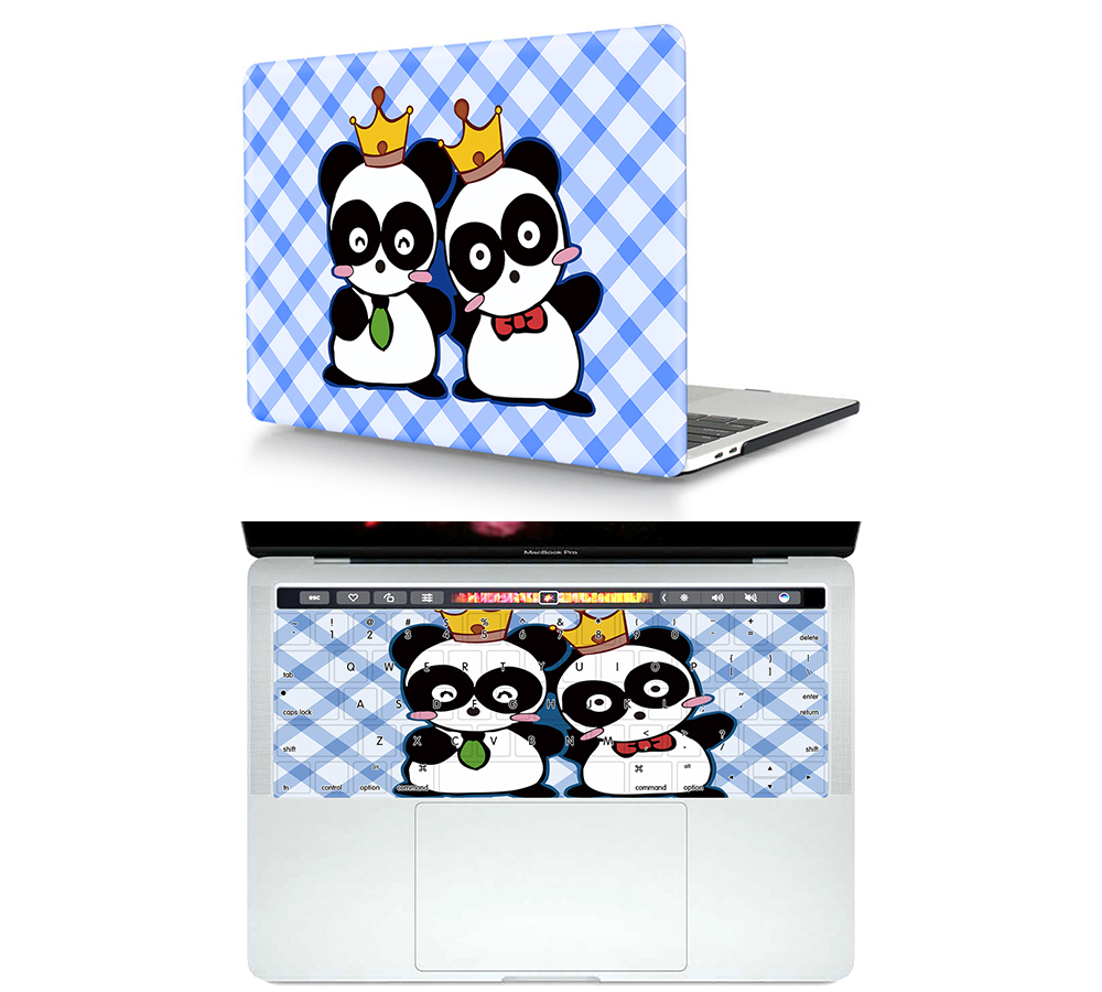 Panda double-Multicolore