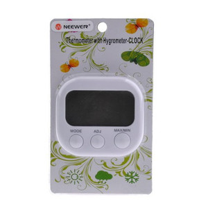 Mini Electronic <strong>Thermometer</strong> <strong>with</strong> Alarm Clock Maximum Value <strong>Memory</strong> <strong>Function</strong> Kitchen <strong>Thermometer</strong> CF Switch - Product Image 6