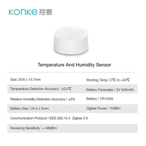 Konke App Control Gsm Temperature <strong>Sensor</strong> <strong>Zigbee</strong> <strong>Module</strong> Iot <strong>Sensor</strong> Temperature Humidity <strong>Sensor</strong> - Product Image 3