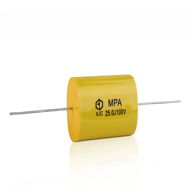 Ajc 3.3j 250v capacitor de filme axial, para energia solar, cbb20/mpa capacitor eletrolítico axial para rádio 105j 250v