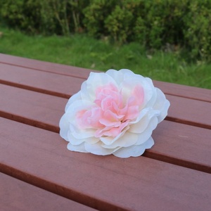 10cm Dia Artificial <strong>Dahlia</strong> Heads Silk Fabric Flowers for Decoration