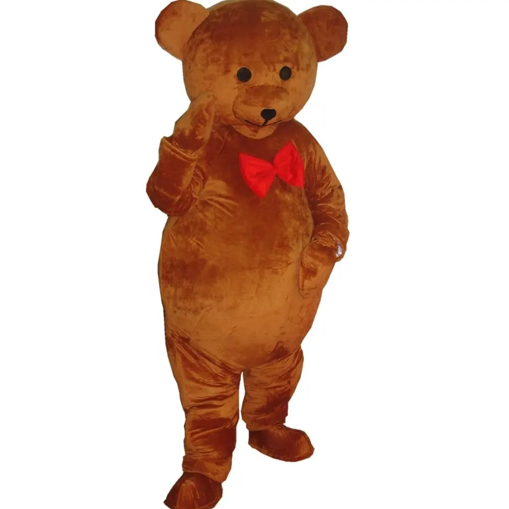 HOLA Giorno di san valentino orsacchiotto costumi della mascotte/brown bear mascot