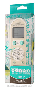 Chunghop rm-Q-001E Display LCD Universale AC Telecomando per Condizionatore D'aria 1000 in 1 - Product Image 5