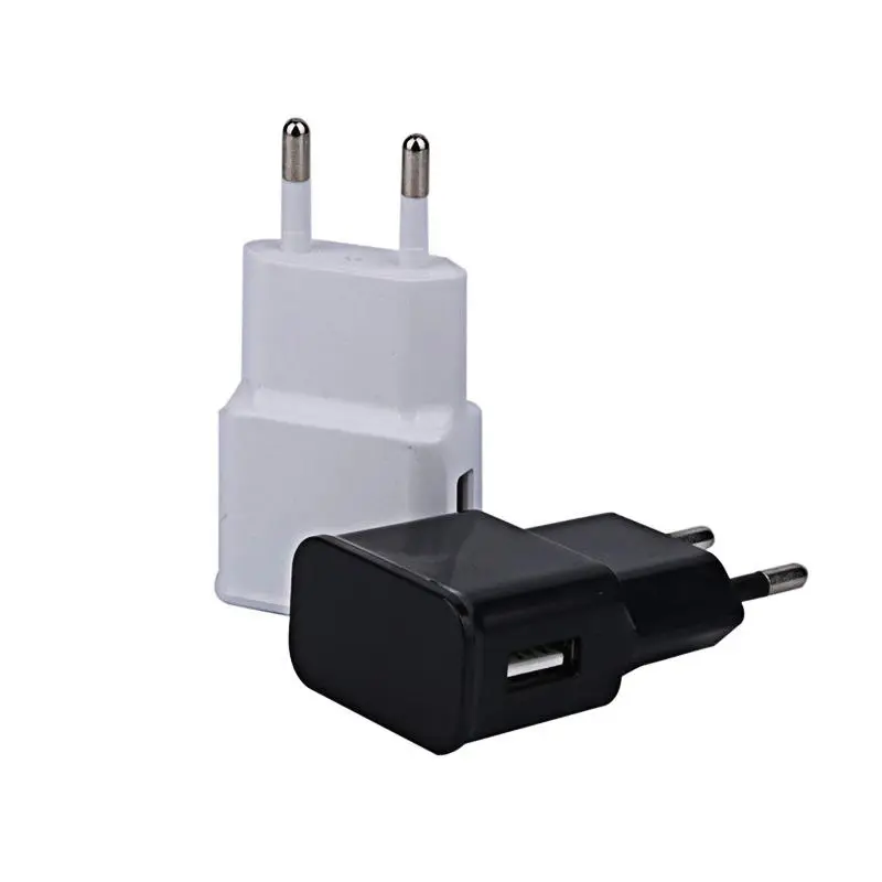 Adaptador de viagem portátil usb, para samsung 7100/s4 5v 2a, carregador universal ue/eua