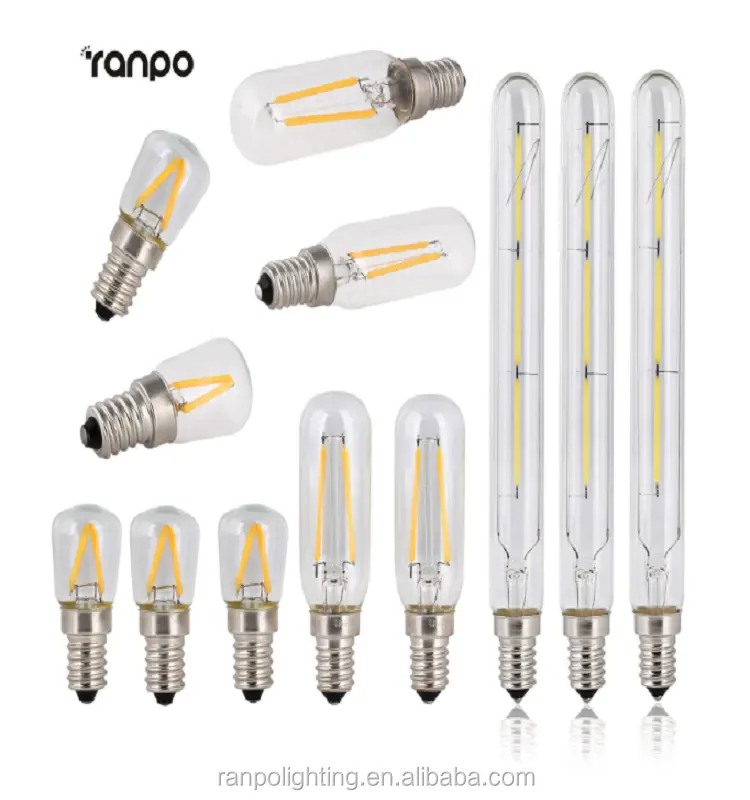 Ampoule Led à Filament Edison 220V, lampe E14 T20 T25 T26 2W 3W 4W, lumière blanche fraîche, Design Ultra-brillante, livraison gratuite
