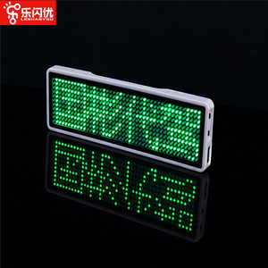 Programmable <strong>LED</strong> Name Badge <strong>LED</strong> Name Tag Scrolling <strong>LED</strong> Signs - Product Image 3